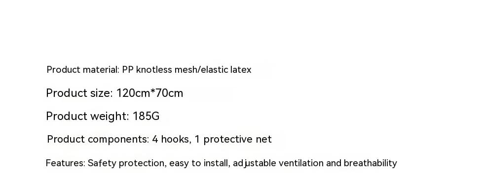 Dog Protective Net Car Isolation Fence Pet Obstacle Filter Trunk Isolation Blocking Net Hatchback 6