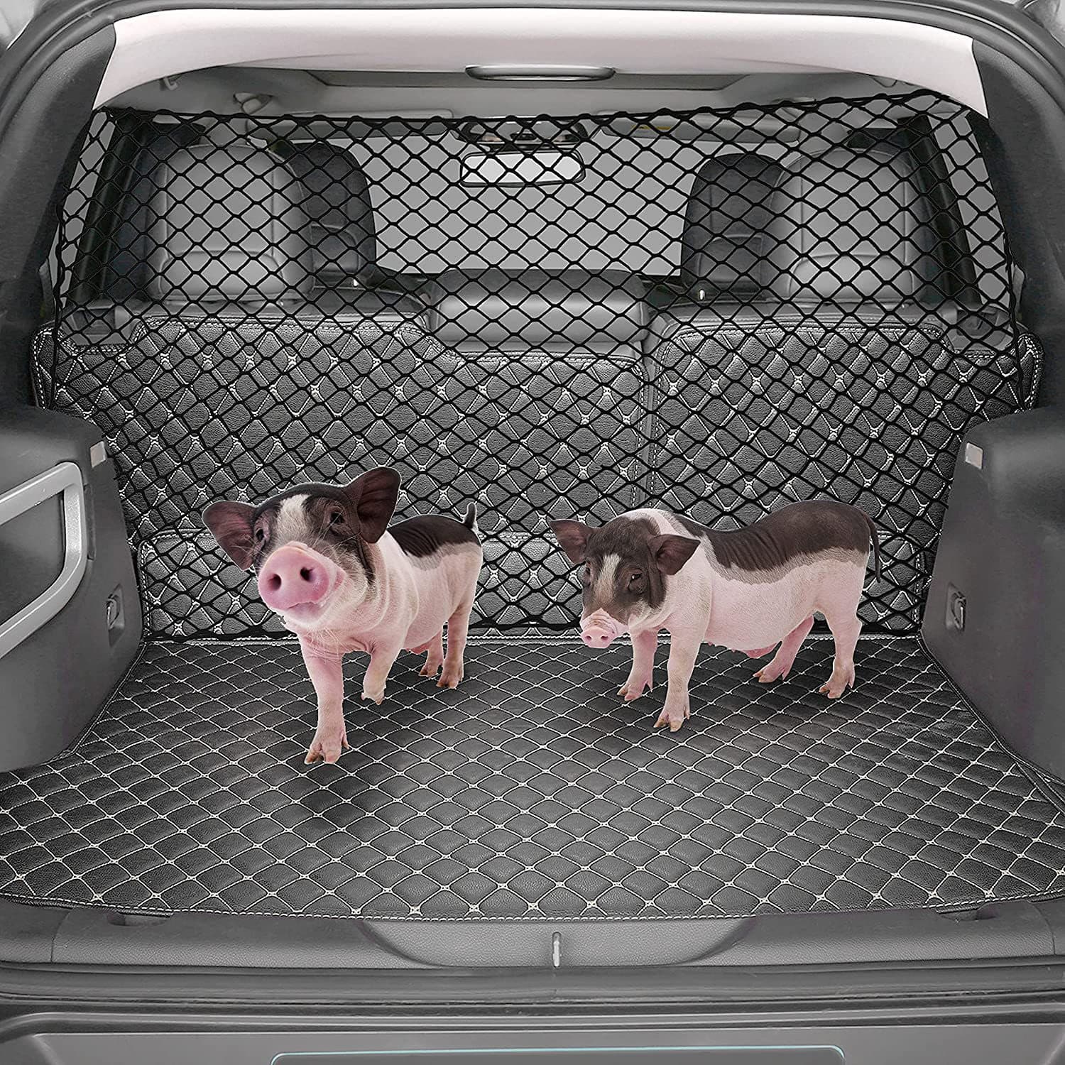 Dog Protective Net Car Isolation Fence Pet Obstacle Filter Trunk Isolation Blocking Net Hatchback 5